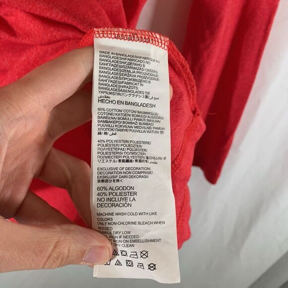 Nebraska Cornhuskers Hoodie Adult Large Red Lightweight Captivating Longsleeve - Picture 5 of 7